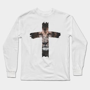 The Power Is In The Cross Long Sleeve T-Shirt